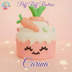 Kawaii Round cake Carina