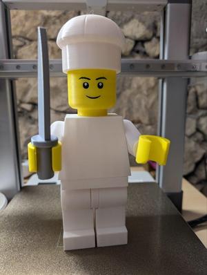 Block Man Chef