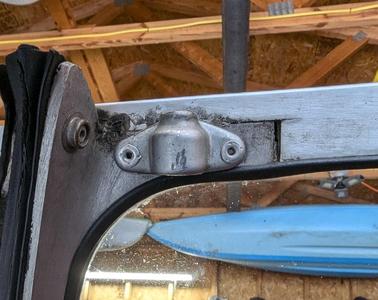 MG Midget - Sun Visor Mount - Straight