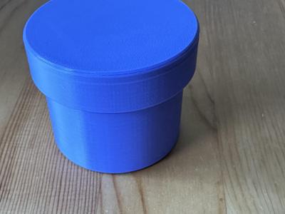 Tight Seal Mushroom Pot - Perfect for keeping small things safe and dry, with easy scoop bottom