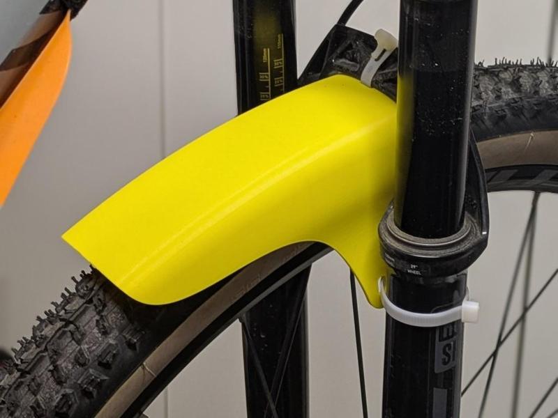 Mud guard for MTB bike