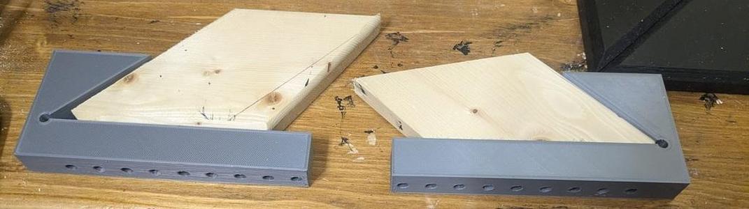 Doweling Jig for 45 degree mitre joint