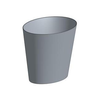 Small Trash Can/Bin Prusa MK4 Compatible