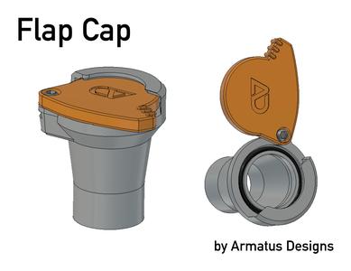 Flap Cap - Nerf Hopper Ball Valve Replacement