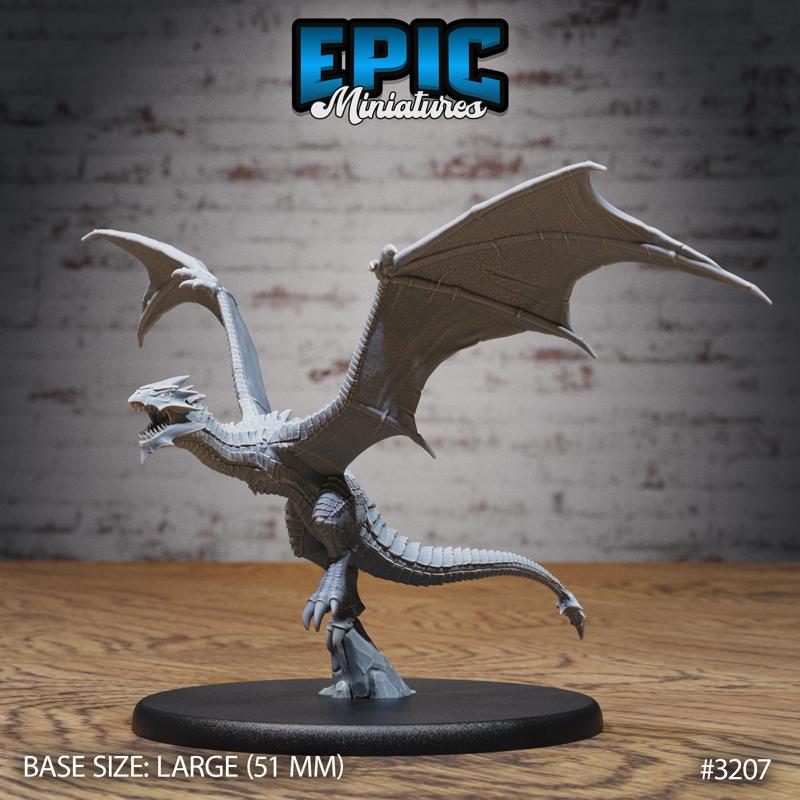 Wyvern Classic Flying / Bulky Dragon / Winged Reptile / Draconic Wizard Mount / Magical Encounter / Drake Army