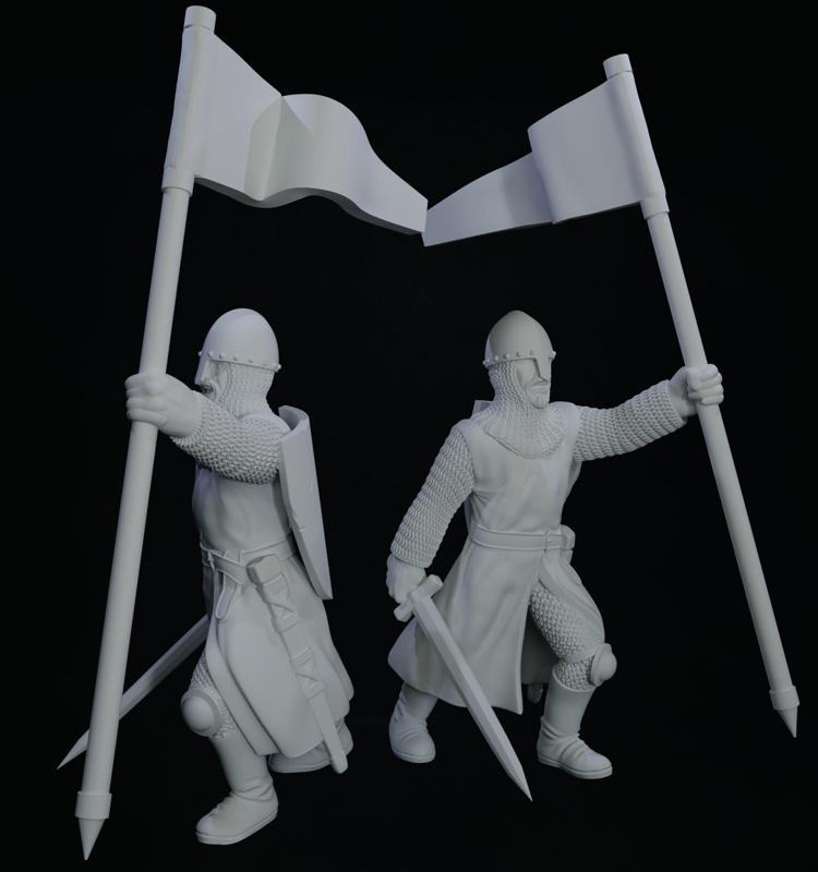 Crusader Flag Bearer