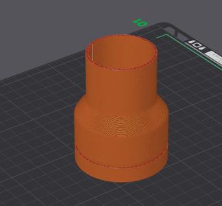 Dewalt Miter Saw Shop Vac adapter for Rigid Shop Vac
