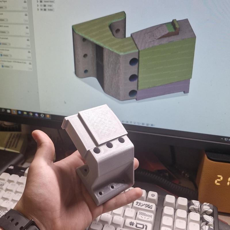 AK wall mount Fixed gap, no glue
