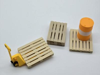 BlockPallet - Replica scale model