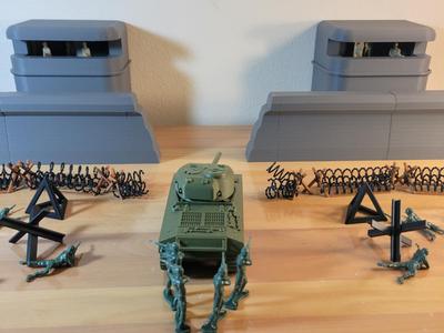 Army Men Sea Wall 