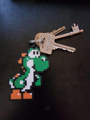 Yoshi Keychain