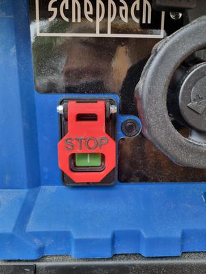 Scheppach HS105 STOP button KJD12-14