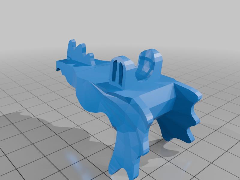 Classic Lego Dragon Socket Mod no hole.
