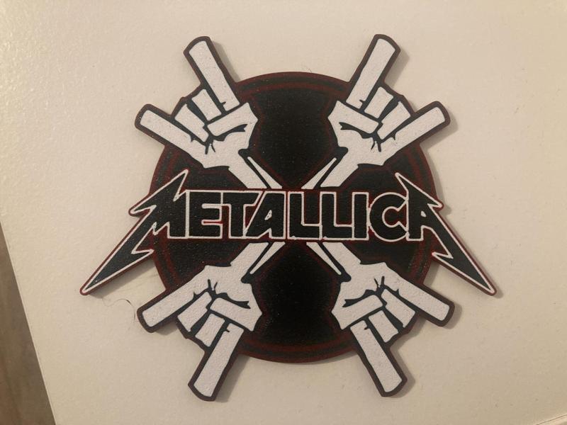 Metallica coaster