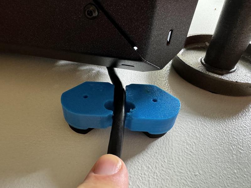Modified Feet-bracket for power cord corner of MINI enclosure