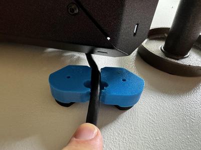 Modified Feet-bracket for power cord corner of MINI enclosure