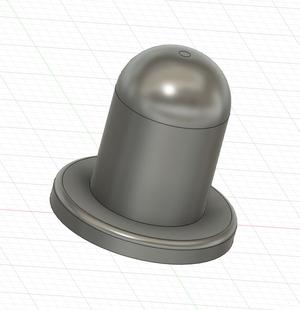 Scooter handle release button