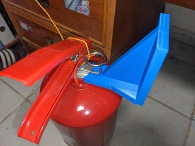 152mm Fire extinguisher wall mount bracket