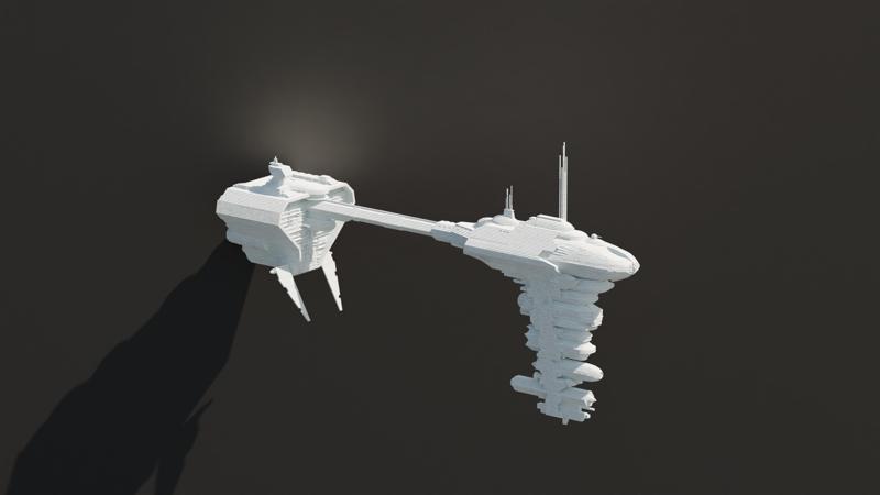 Nebulon B Frigate - Star Wars Home Decoration