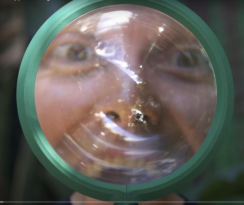 Giant Magnifying Glass!