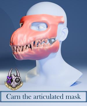Carn the articulated mask.stl