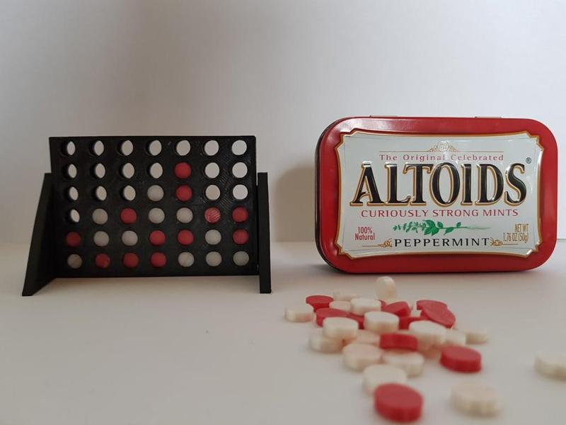Connect Four Pocket Altoids Game