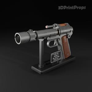 Star Wars Outlaws Kay Vess VM-19 heavy blaster pistol 