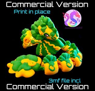 Shamrock Dragon B.A.D (Build-a-dragon) *Commercial Version*