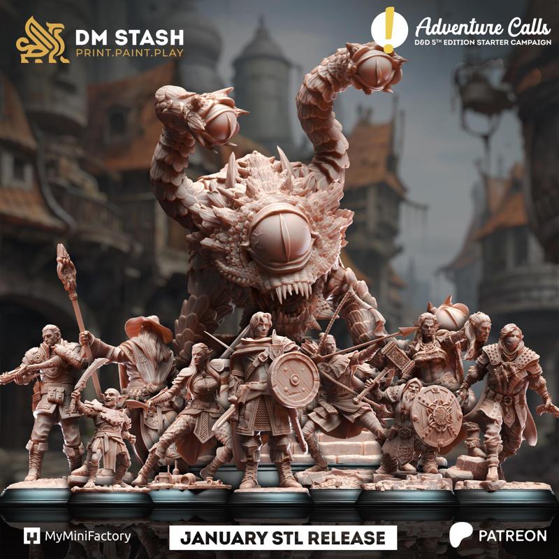 Adventure Calls (DM Stash Jan '24 Bundle)