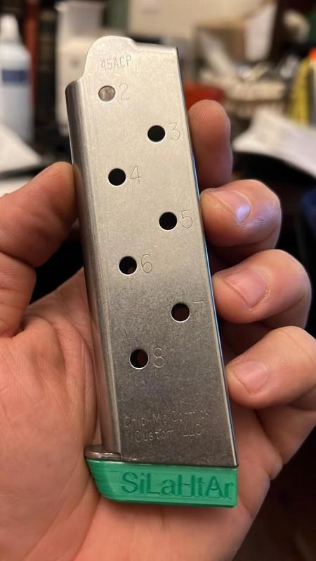 1911 Single Stack Magazine Base Pad Extension