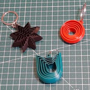Fidget keychain