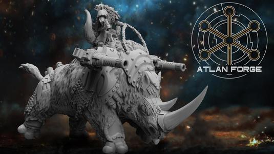 Cybernetic Woolly Rhino