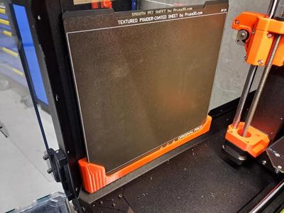 Steel Sheet holder for Original Prusa Enclosure   