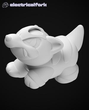 Chibi Houndour - Fan Art