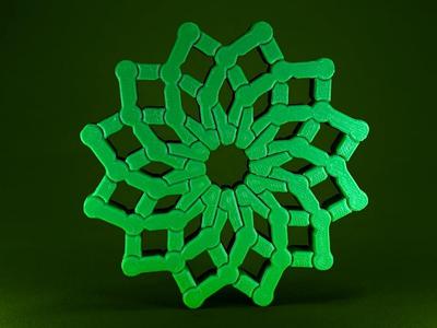 Print in Place Expanding Ring Mechanism