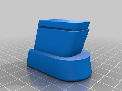 Extended CZ 75 magazine base v2