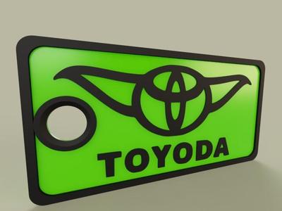 StarWars - YODA - Toyoda - Keychain