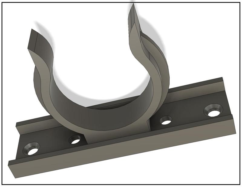 Kitchen Baseboard Clip