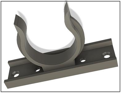 Kitchen Baseboard Clip