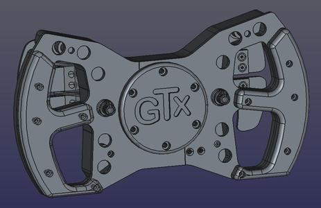 Simracing steering wheel GTX
