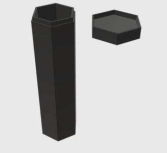 Hexagon Pencil Case