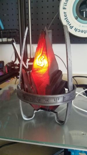 Diablo Black Soul Stone with Stand