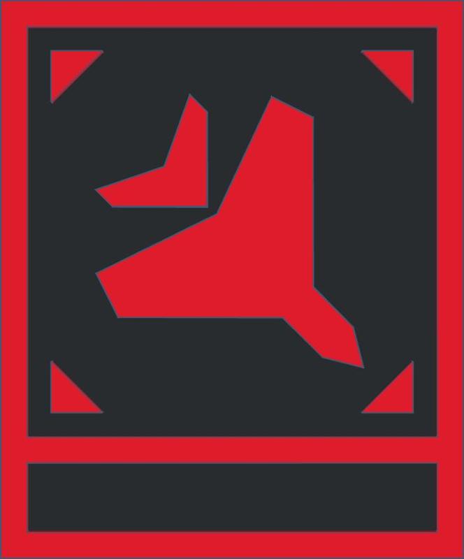 Helldivers 2 Stratagem Plaque (Eagle Strike Template)