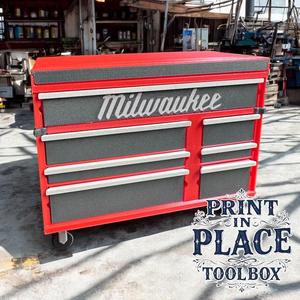 Mini Toolbox, Print in Place, No Supports, Milwaukee, Real, Miniature 