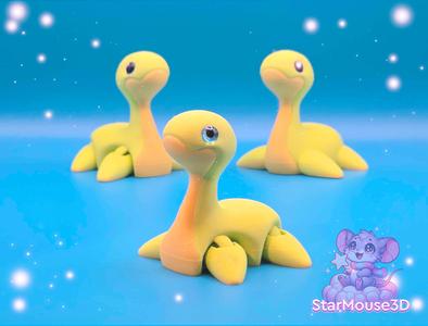 Chibi Loch Ness Monster Flexi