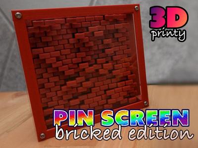 Pin Screen Toy - Bricked Edition