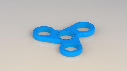 BG.3D Mk.II Hand Spinner / EDC Spinner / Fidget Toy 