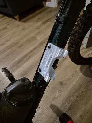 Bike Pump and Accessory Holder
