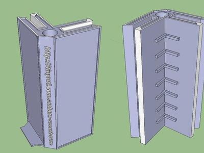 Mold Box Corners for silicone mold making