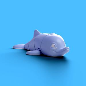 3DL Articulated Dolphin